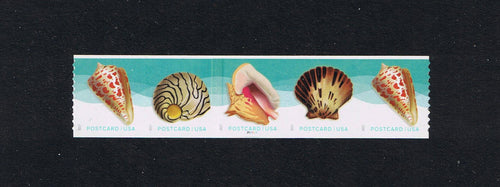 # 5167-70 (2017) Seashells - PS/5, #P1111111, MNH