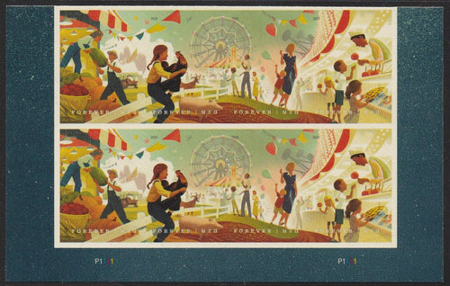 # 5401-04 (2019) State & County Fairs - PB, B #P1111, MNH