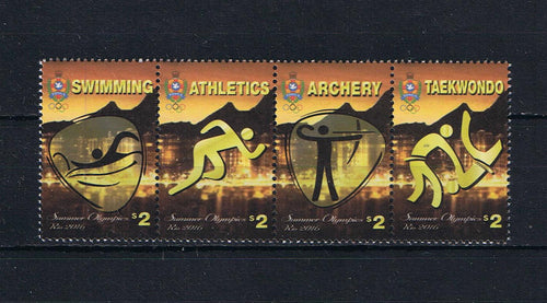 2016 Summer Olympics (#1298-99) - Two Strips of 4