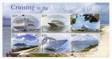 # 1242-43 (2013) Cruise Ships Souvenir Sheets