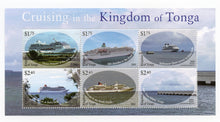 # 1242-43 (2013) Cruise Ships Souvenir Sheets