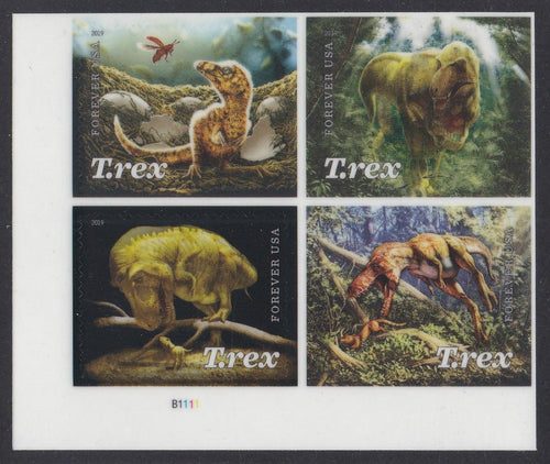 # 5410-13 (2019) Tyrannosaurus Rex - PB, LL #B1111, MNH