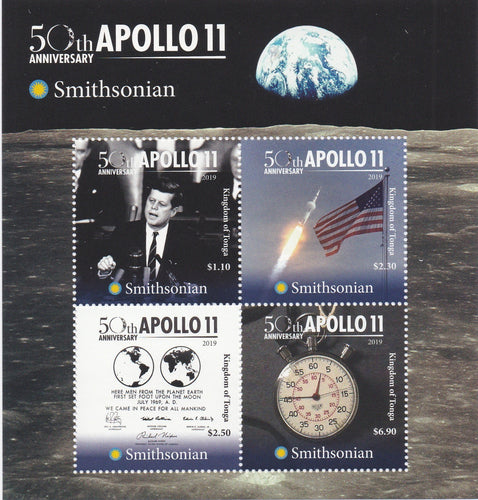 Tonga (2019) Apollo 11 - M/S 1