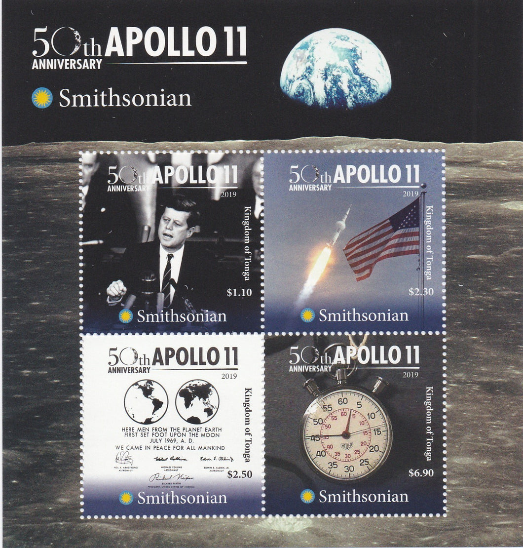 Tonga (2019) Apollo 11 - M/S 1