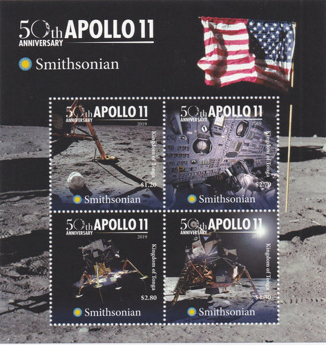 Tonga (2019) Apollo 11 - M/S 2