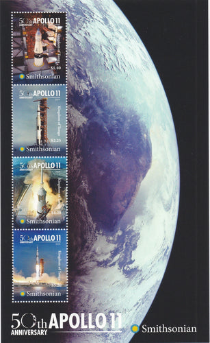 Tonga (2019) Apollo 11 - S/S
