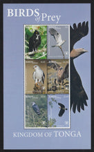 # 1351a, 1357a Tonga (2018) Birds of Prey S/S Set