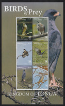 # 1351a, 1357a Tonga (2018) Birds of Prey S/S Set