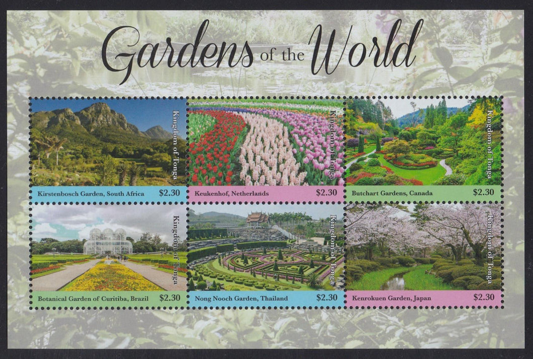 Tonga (2019) Gardens of the World - M/S