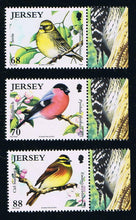 Jersey #1609-14 (2012) Threatened Birdlife - Sgls, Set/6, MNH