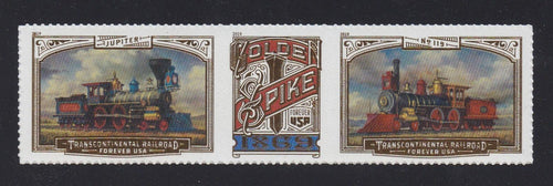 # 5380a (2019) Transcontinental RR - Strip/3, MNH