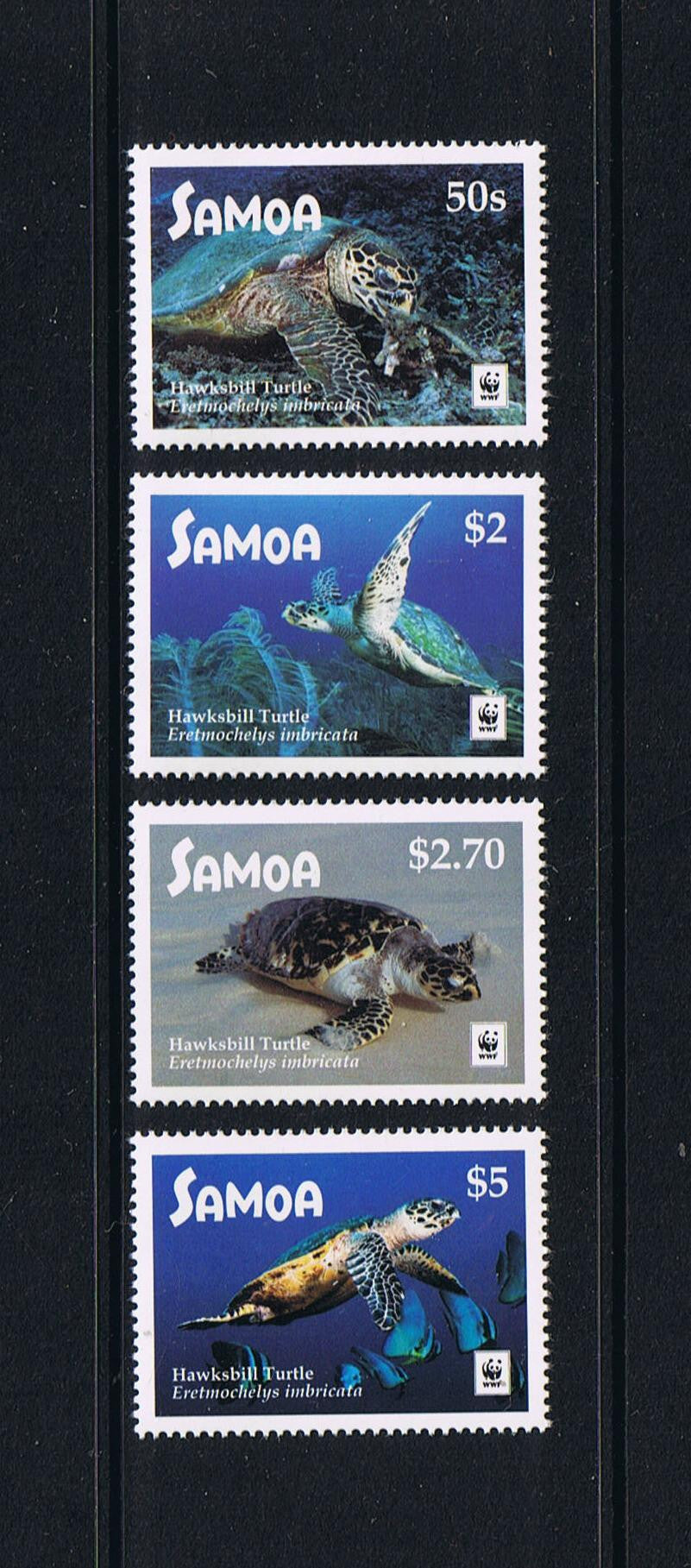 Samoa (2016) WWF Hawksbill Turtle - Sgls, Set/4