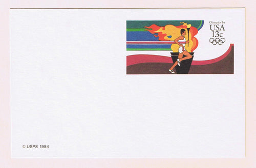 # UX102 Olympics Postal Card