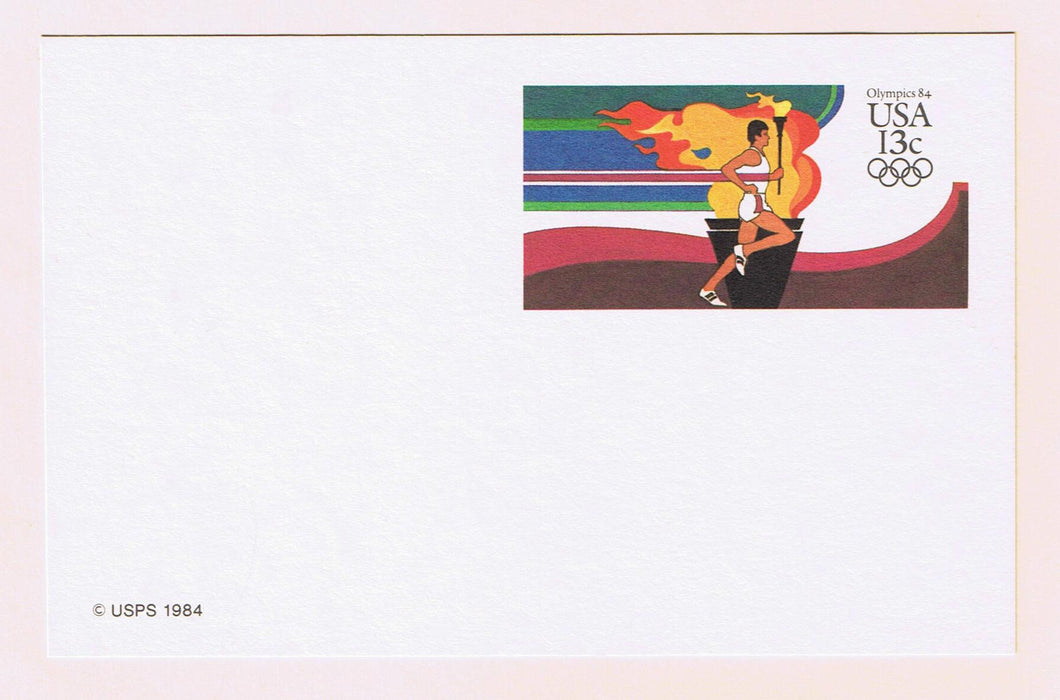 # UX102 Olympics Postal Card