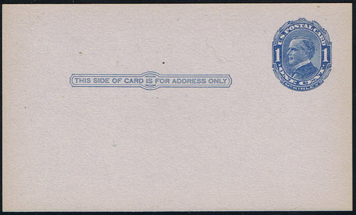 UX21 (1910) McKinley, Postal Card - Unused, Pristine Condition