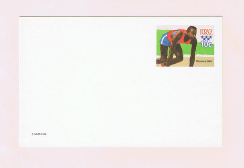 # UX80 Sprinter, Olympic Games - Postal Card