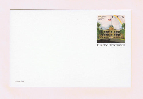 # UX81 Historic Preservation - Postal Card