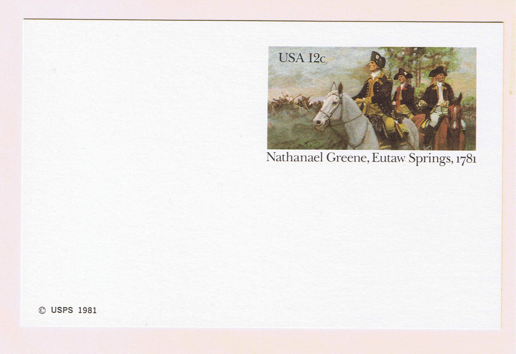 # UX90 Nathanael Green - Postal Card - Med Hi-Brite