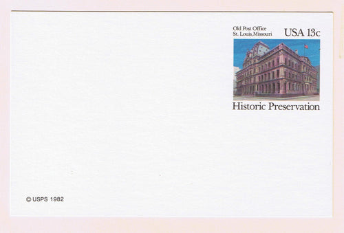 # UX97 Historic Preservation Postal Card