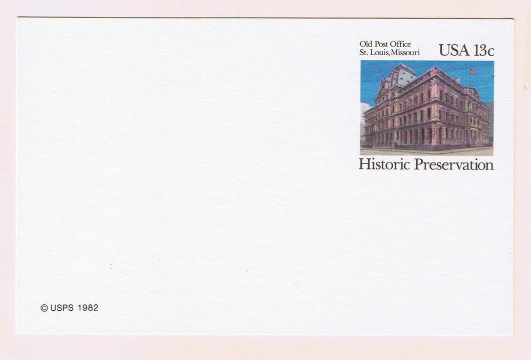 # UX97 Historic Preservation Postal Card
