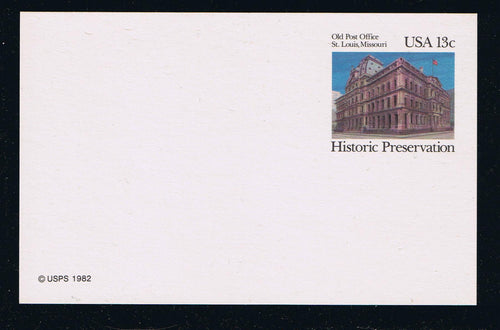 # UX97 Historic Preservation Postal Card - Hi-Brite