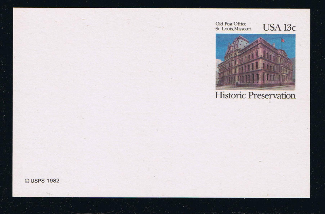 # UX97 Historic Preservation Postal Card - Hi-Brite