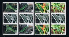 2016 - WWF Banded Iguana Complete Image Gutter Pairs